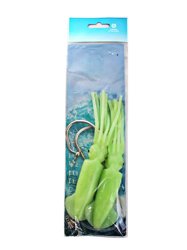 White Label Lumo Squid Puka Rig 16/0 5 White Label Lumo Squid Puka Rig 16/0 - Image 5