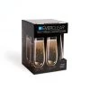 White Label Everclear Tritan Stemless Champagne Glass 266ml Qty 4