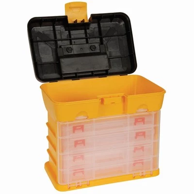 White Label 4 Tray Tool/Storage Case 1 White Label 4 Tray Tool/Storage Case