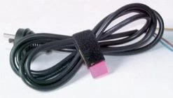 White Label Hook And Loop Cable Ties - Pack.5