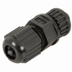 White Label IP67 Harsh Environment Circular Sockets- 2 Pin Line Socket