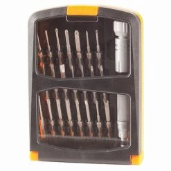 White Label 22 Piece Long Bit Screwdriver Set With Case