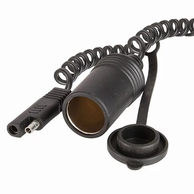 White Label 7.5A Cigarette Lighter Socket Plug With SAE Adaptor 1 White Label 7.5A Cigarette Lighter Socket Plug With SAE Adaptor