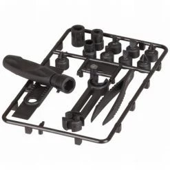 White Label 10-Piece Reinforced Plastic Tool Set