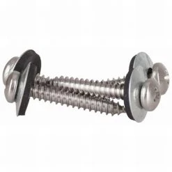 White Label ABS Solar Panel Side Mounts 180mm Pair