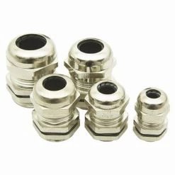 White Label IP68 Nickle Plated Copper Cable Glands