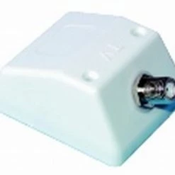 White Label F61 Coax Floor Entry Socket