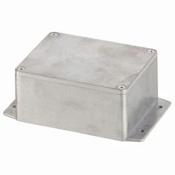 White Label IP65 Sealed Diecast Aluminium Boxes - Flanged