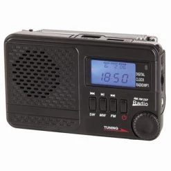 White Label AM/FM/SW Rechargeable Radio With MP3