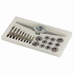 White Label 31 Piece Mini Tap And Die Set