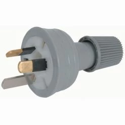 White Label 240V Line Mains Power Plug