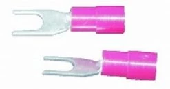 White Label Forked Spade Red Qty 8