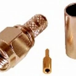 White Label Gold SMA CRIMP Plug - RG58U