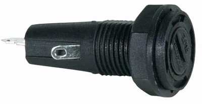 White Label Round M205 Panel Mount Fuse Holder 10A 240V 1 White Label Round M205 Panel Mount Fuse Holder 10A 240V