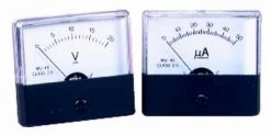 White Label MU45 Panel Meter - Moving Coil Type