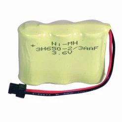White Label 3.6V Rechargeable Ni-MH Battery