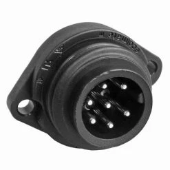 White Label Chassis Plug Hirschmann C16-6 Pole + PE