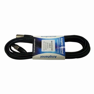 White Label Amphenol Balanced Microphone Cable - 6 Metre 1 White Label Amphenol Balanced Microphone Cable - 6 Metre