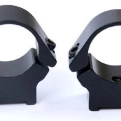 White Label Tikka T3X/17mm CZ Dovetail Rings 1in Medium Black