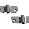 White Label Chrome Rowlock Side Mount Pair