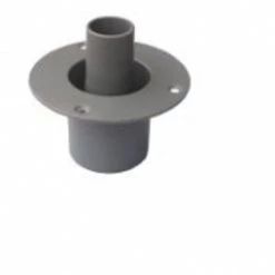 White Label 28mm Convolute - Ridged Piper Floor Connector