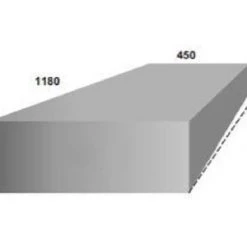 White Label Food Grade Polyethylene Water Tank 80L 1180 X 450 X 170-150mm