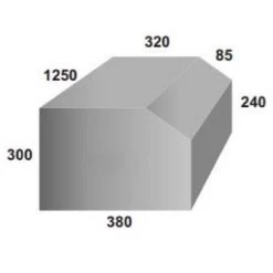 White Label Food Grade Polyethylene Water Tank 124L 1360 X 510 X 200mm