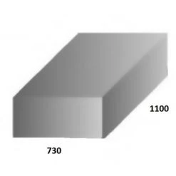 White Label Food Grade Polyethylene Water Tank 191L 1100 X 73mm0 X 260mm