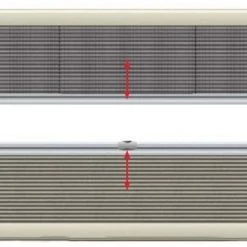 White Label Window Screen And Blind 850 X 600mm