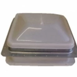 White Label Metal Frame Roof Vent 14in X 14in With 12v Fan