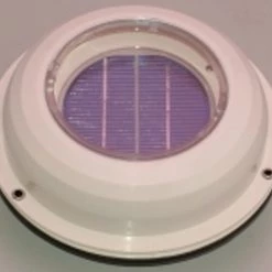 White Label Multi Function Solar Ventilator White