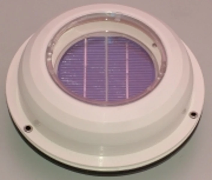 White Label Multi Function Solar Ventilator White 1 White Label Multi Function Solar Ventilator White