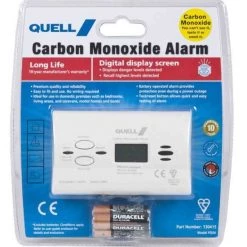 White Label Quell Carbon Monoxide Alarm With Digital Display