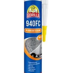 White Label Gorilla 940FC Polyurethane Automotive Sealant White 310ml