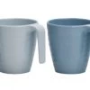 White Label Stacking Mugs Shades Of Blue Qty 4