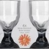 White Label Goblet Drinkware Smoked Grey 4pc