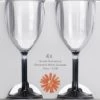 White Label Wine Glasses Smoked Grey 4pc