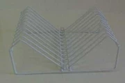 White Label Wire Plate Rack