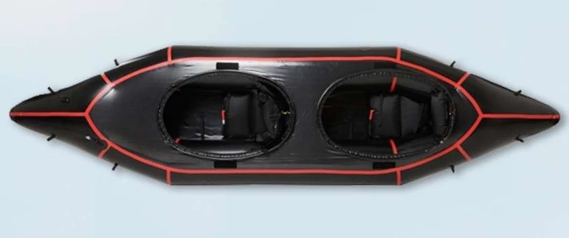 White Label Speedy Flat Water 2-Person Packraft 395cm Black/Yellow 1 White Label Speedy Flat Water 2-Person Packraft 395cm Black/Yellow