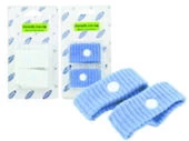 White Label Anti Sea-Sickness Wristbands White
