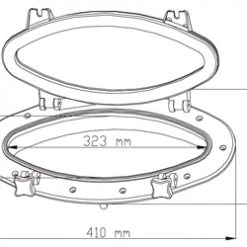 White Label Oval Porthole - Boat Window -White Label Sales Store sfpp