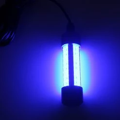 White Label Portable Underwater 14W LED Fishing Light - Blue