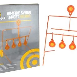 White Label Fun Target Rimfire Easy Reset Swing Target - 5 Targets