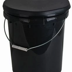 White Label Toilet Bucket With Seat