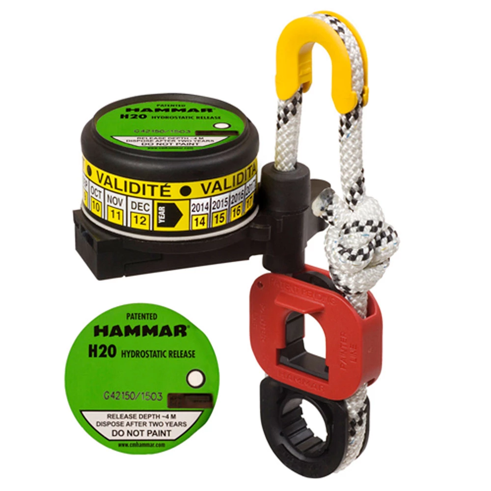 White Label Hammar Hydrostatic Release For Liferaft Green 1 White Label Hammar Hydrostatic Release For Liferaft Green
