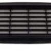 White Label Abs Louvre Vent 201 X 101mm Black