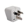 White Label AC Power Plug Adapter / Converter White