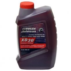 White Label Evinrude Johnson XD30 2-Cycle Outboard Oil 946ml