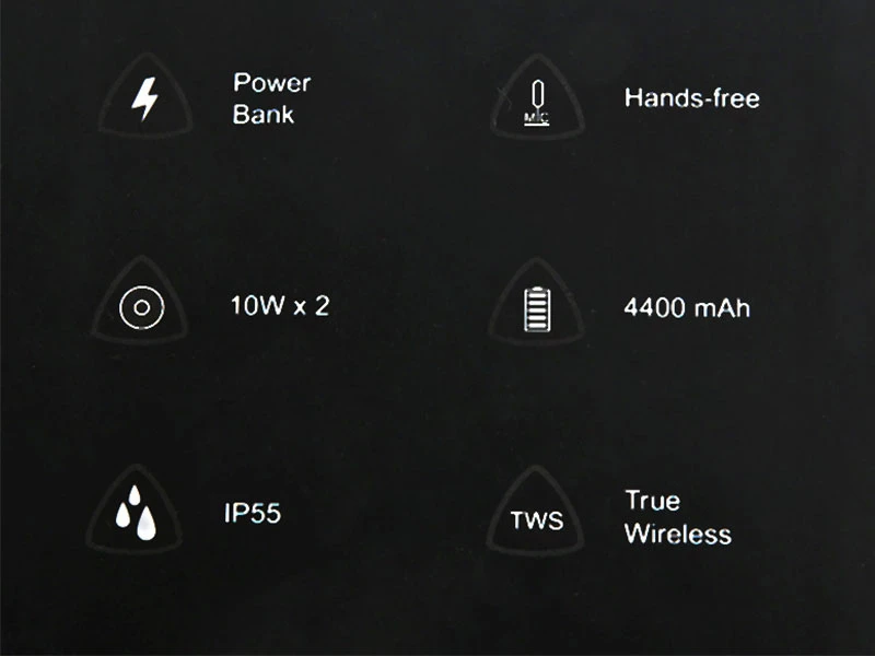 White Label CrystalSound Waterproof Bluetooth Speaker And Power Bank 10 White Label CrystalSound Waterproof Bluetooth Speaker And Power Bank - Image 10